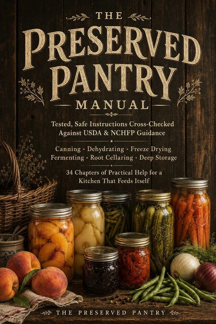 The Preserved Pantry Manual — book cover